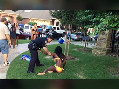 Officer in Texas Police Pool Incident Resigns