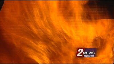 Small Fire By Paradise Park In Reno