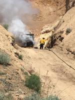 Truckee Meadows Fire Quickly Contain Vehicle Fire