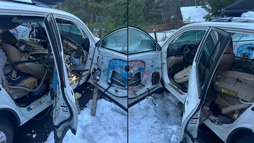 Washoe deputies post photo of damaged Toyota