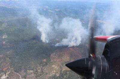 Crews Battling Sugar Fire Near Sugar Pine Reservoir