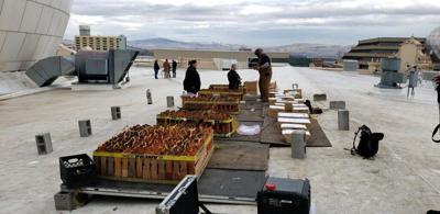 Preparing for New Year's Eve in Downtown Reno
