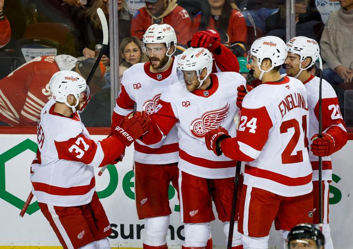 Red Wings Flames Hockey