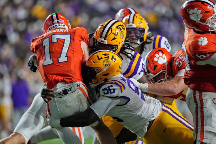 Clemson LSU Football
