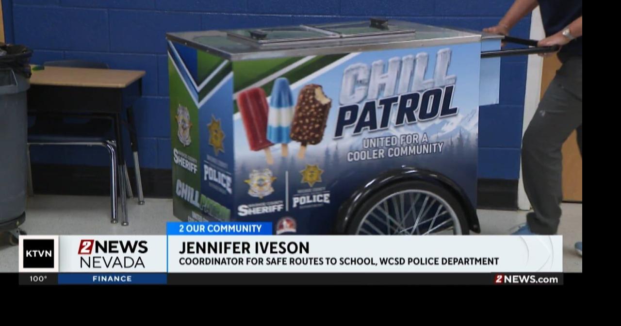Chill Patrol is designed to keep kids cool and create positive relationships with the community