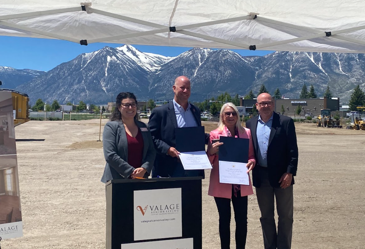 Construction begins on new senior living center in Minden News