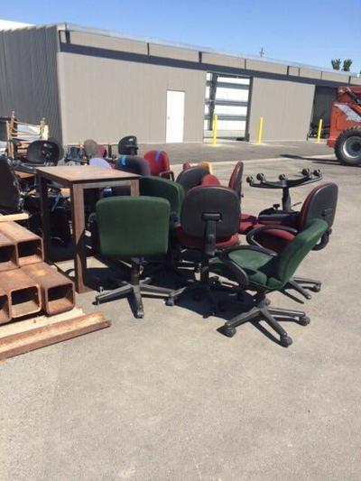 NSHE, BCN Surplus has Free tables and Chairs for Non-Profits