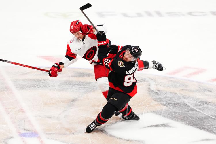Hurricanes Senators Hockey