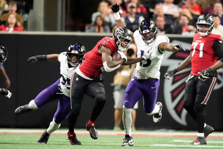 APTOPIX Ravens Falcons Football