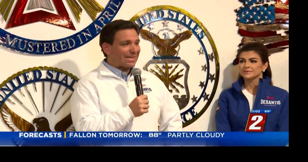 Florida Governor And Presidential Candidate Ron DeSantis Visits Reno ...