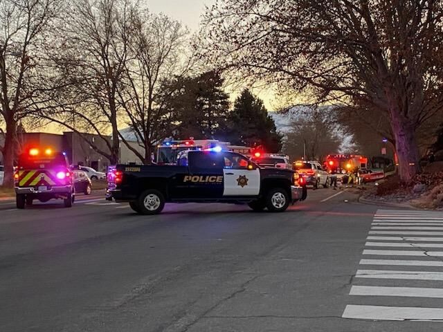 Lanes closed as Reno Fire, REMSA crews work to clear crash