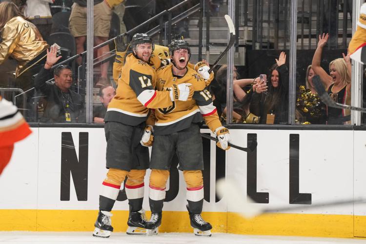 Ducks Golden Knights Hockey