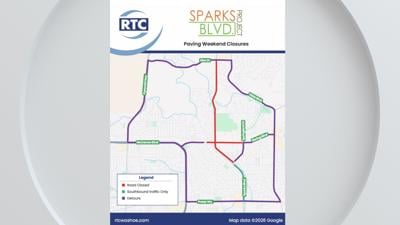 Sparks Blvd paving project