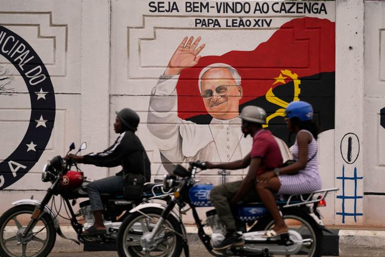 Angola Africa Pope