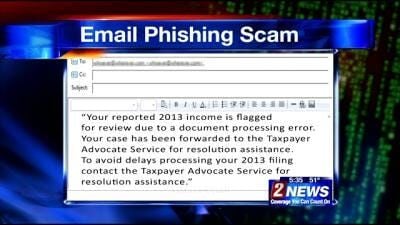 IRS Warns of New Email Phishing Scheme