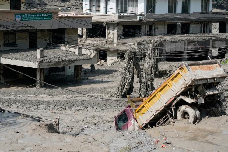 APTOPIX Nepal Flash floods