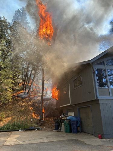 House fire Quincy, CA