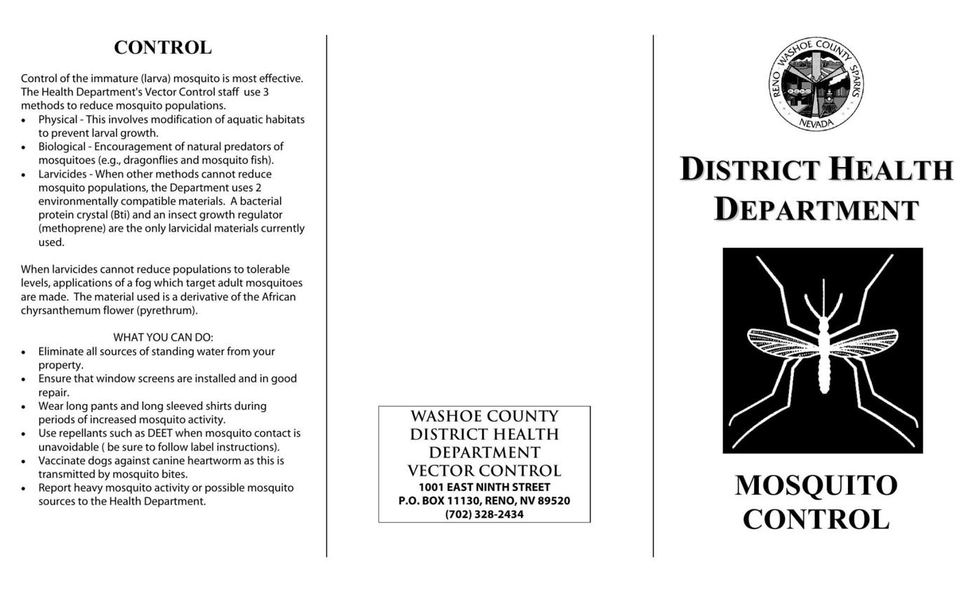 Mosquito control