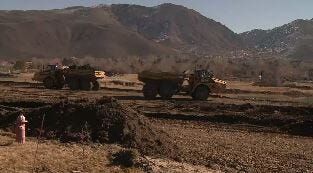 Construction of SouthEast Connector on Schedule