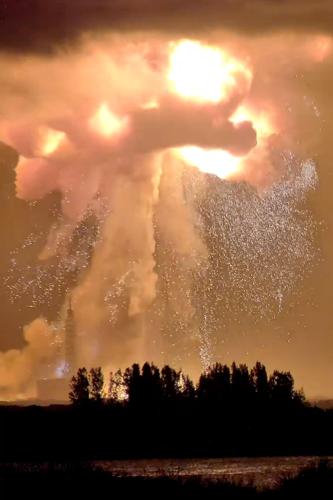 Blue Origin Rocket Explosion
