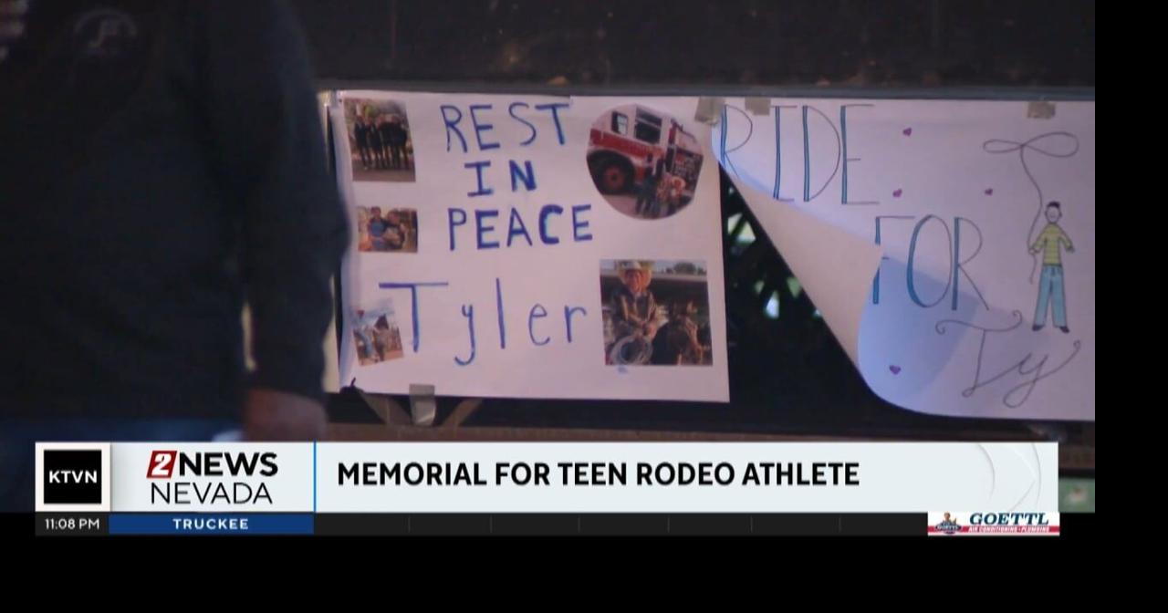 Bonfire Memorial in Fallon for teen rodeo athlete who passed away over ...