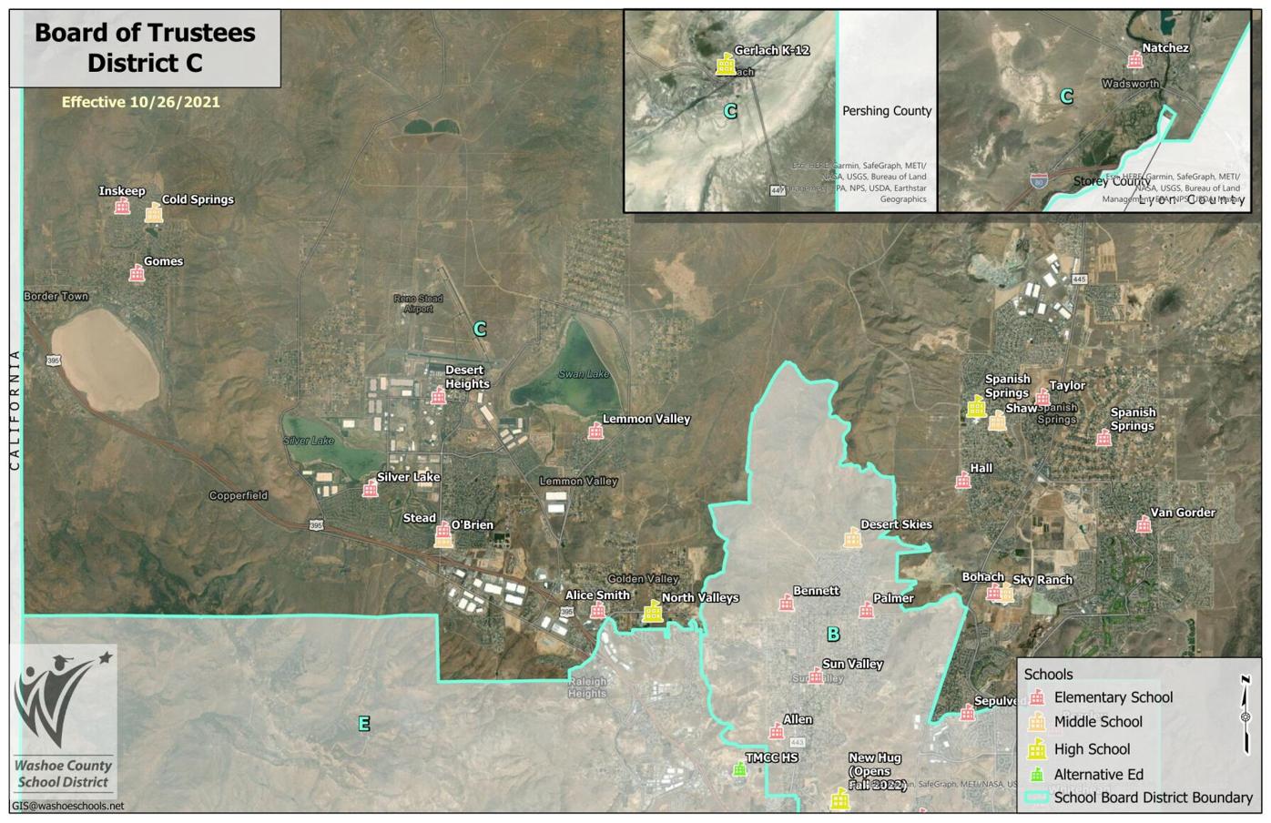 WCSD District C map