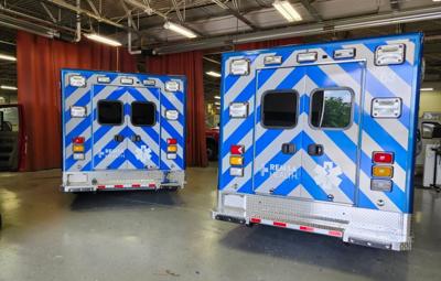 REMSA Health ambulances
