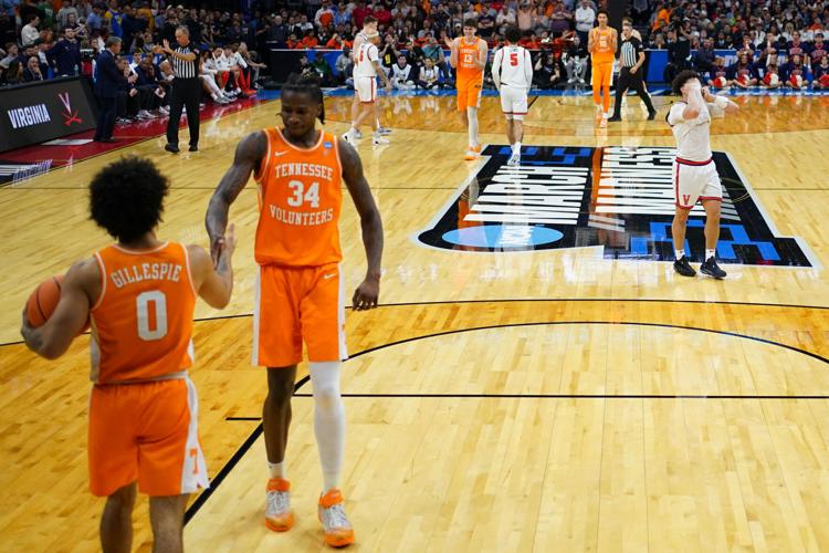 NCAA Tennessee Virginia Basketball