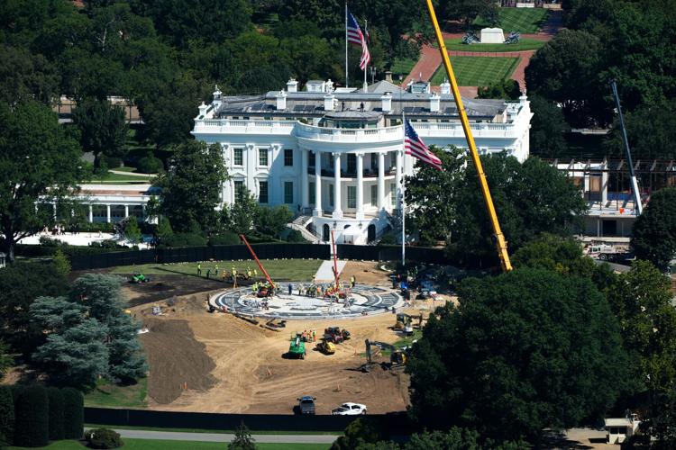 Trump White House Ballroom Helipad