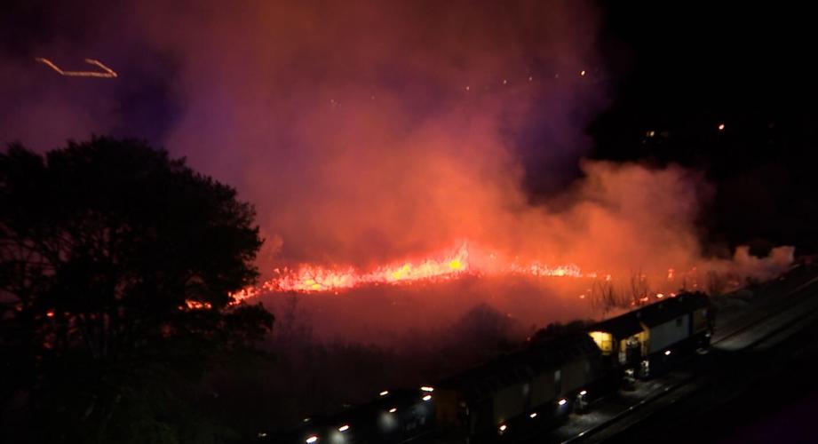 W. 4th Reno brush fire