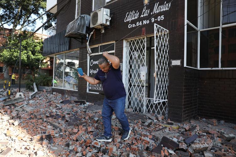 Deadly 7.4-magnitude earthquake hits Colombia, leaving widespread destruction, in photos