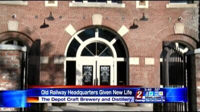 Old Railway Headquarters Given New Life As The Depot Craft Brewery and Distillery