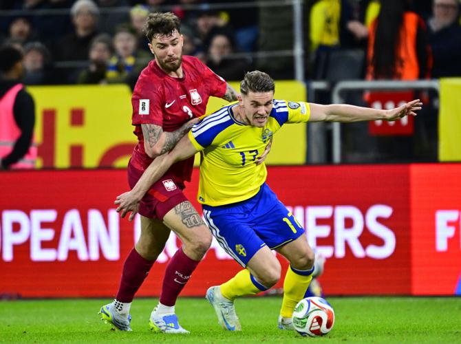 Sweden Poland WCup Soccer