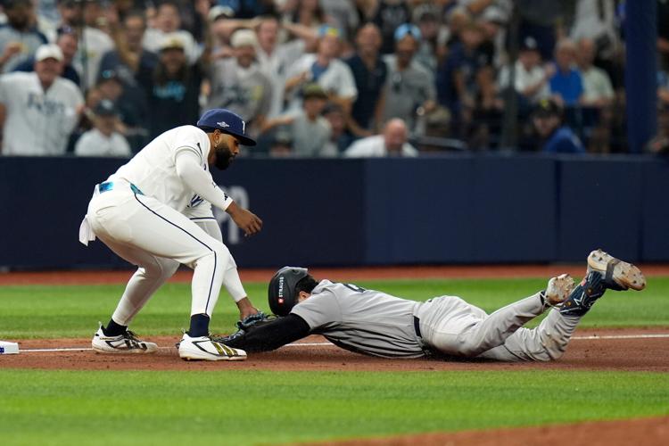 APTOPIX ALDS Yankees Rays Baseball