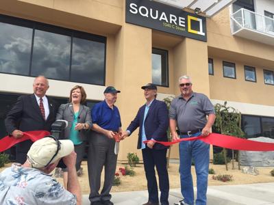 Ribbon Cutting in Sparks for Square One Apartments