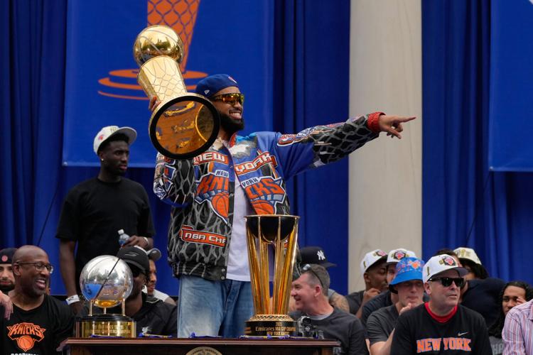 Knicks Championship Parade Basketball