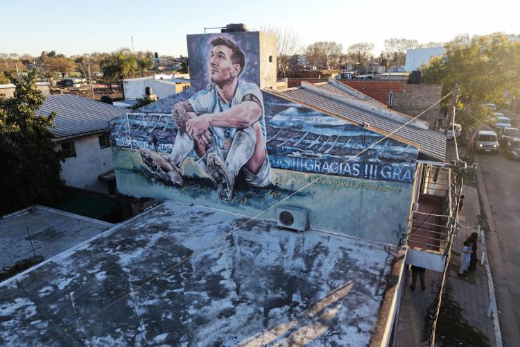 APTOPIX Argentina Messi