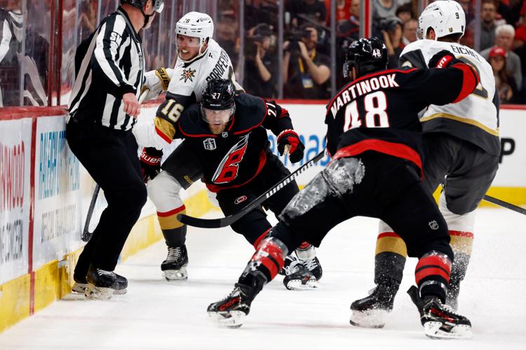 Stanley Cup Golden Knights Hurricanes Hockey