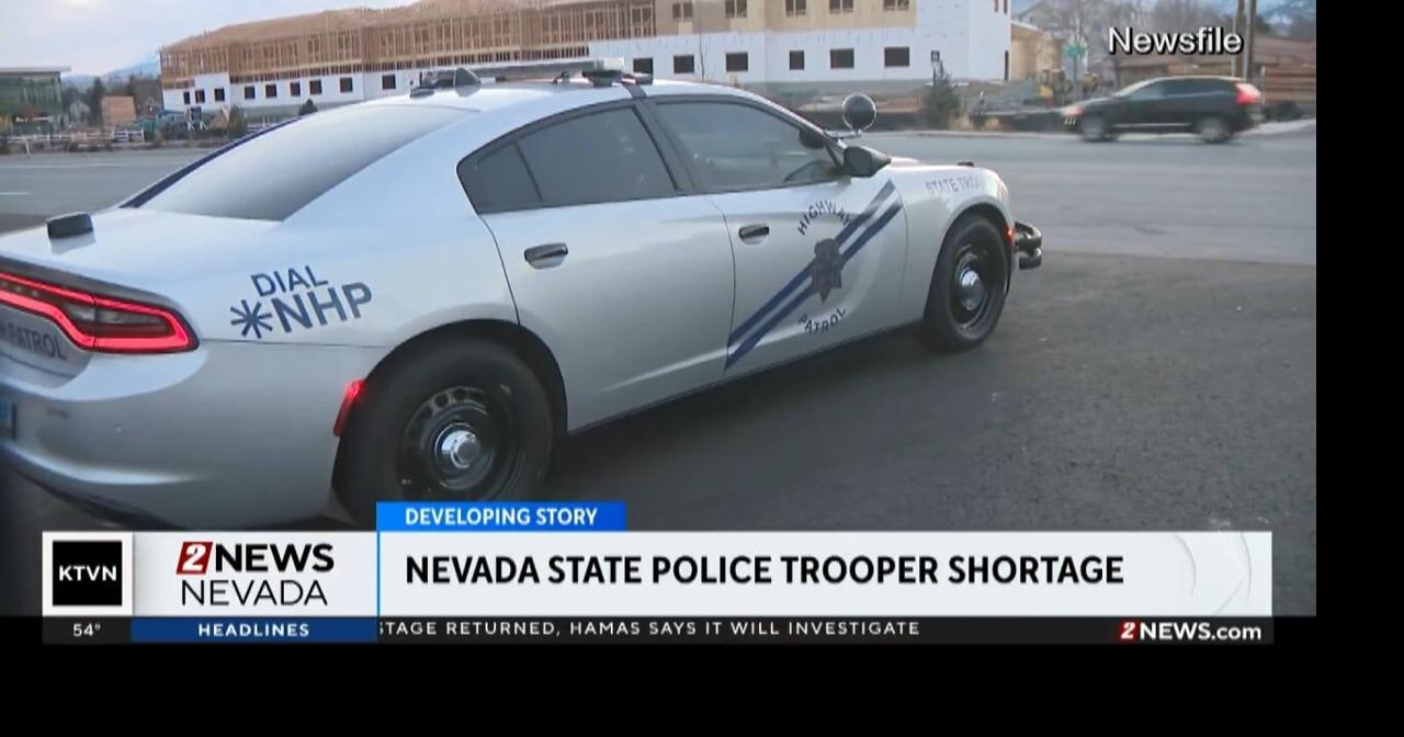 Nevada State Police shortage causing fewer troopers on the roads | News ...
