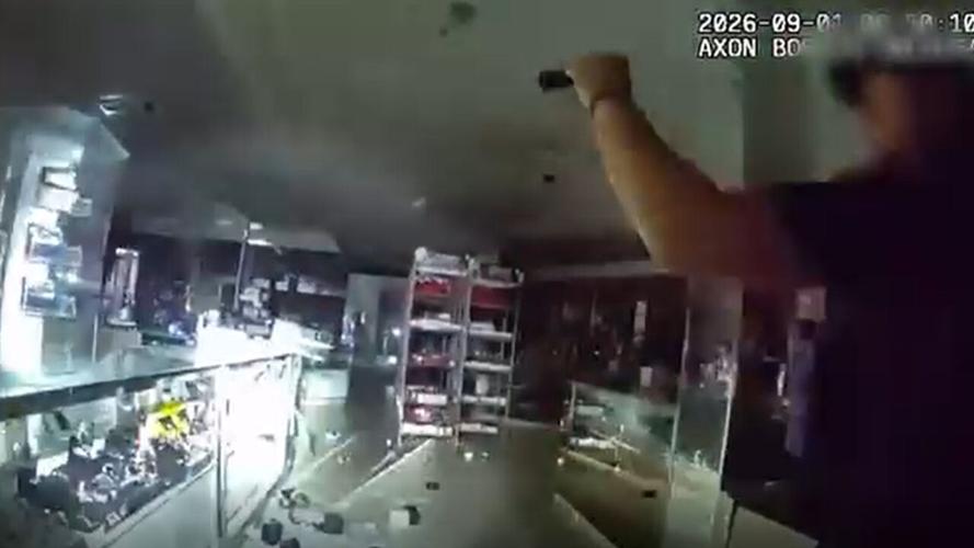 Body cam crime spree