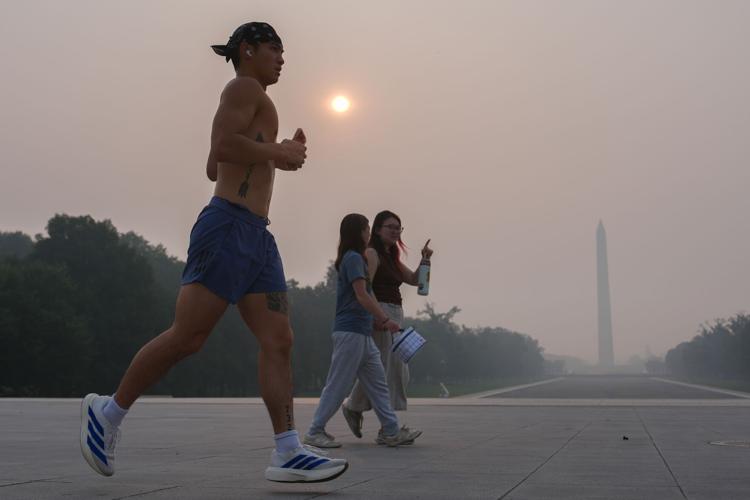 Climate Wildfires Smoke Washington