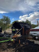 TMFR knocks down shed fire in Sun Valley