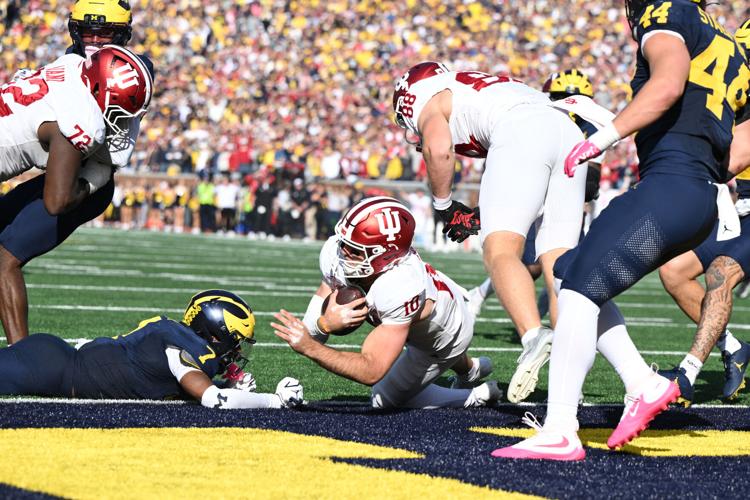 APTOPIX Indiana Michigan Football