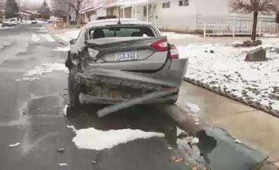 Young Woman Asks Driver Who Likely Totaled Her Car in Hit and Run, To Come Forward