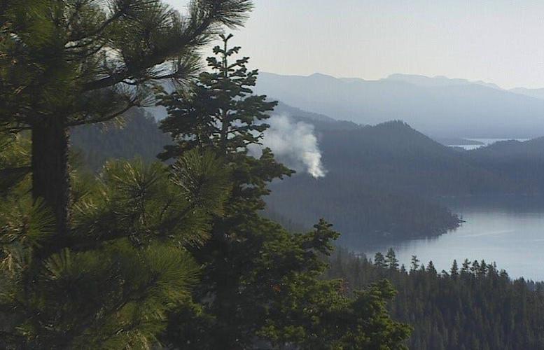 Forward Progress Of Fire Stopped Near Chimney Beach