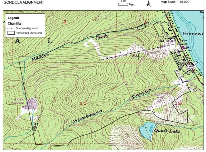 Homewood gondola realignment