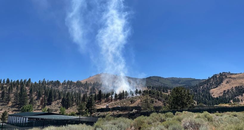 Pinehaven area fire
