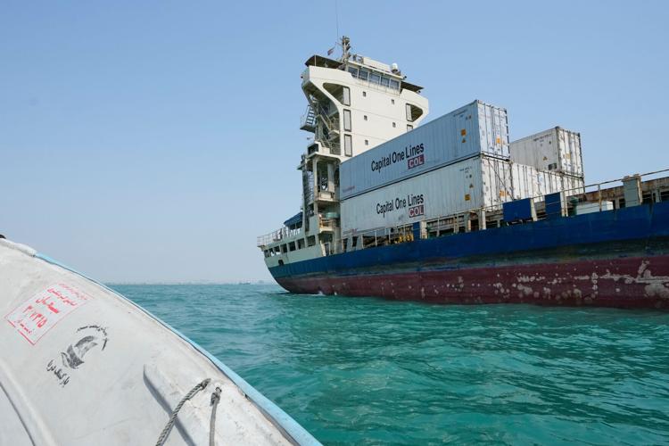 APTOPIX Iran War Strait of Hormuz