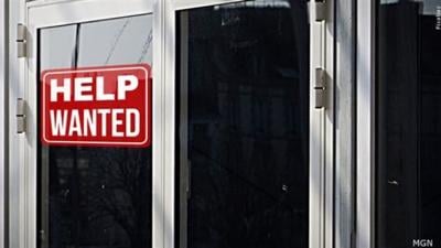 Help Wanted sign