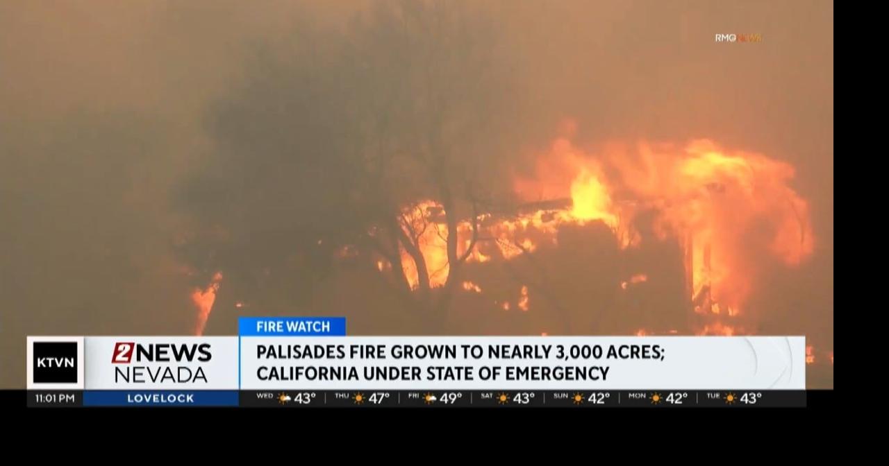 Los Angeles residents flee wildfire as fierce winds gain strength ...